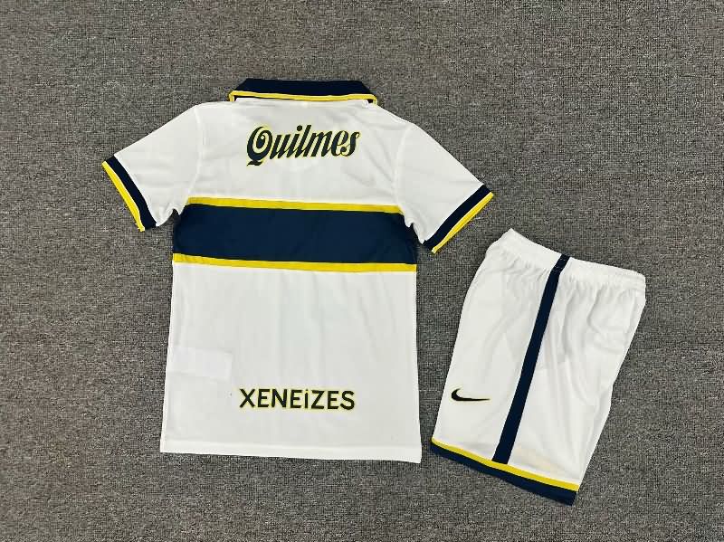 1996/97 Boca Juniors Away Kids Soccer Jersey And Shorts
