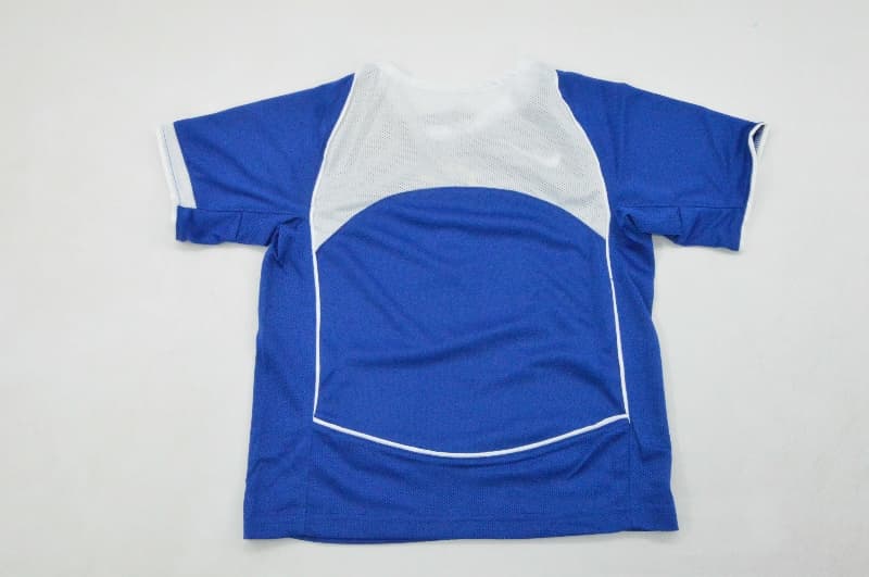 2004 Brazil Away Kids Soccer Jersey And Shorts