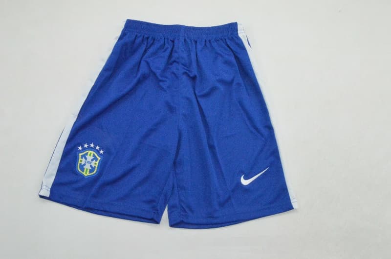 2014 Brazil Home Kids Soccer Jersey And Shorts