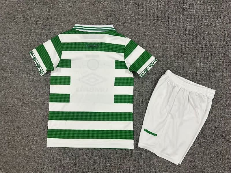 1997/99 Celtic Home Kids Soccer Jersey And Shorts