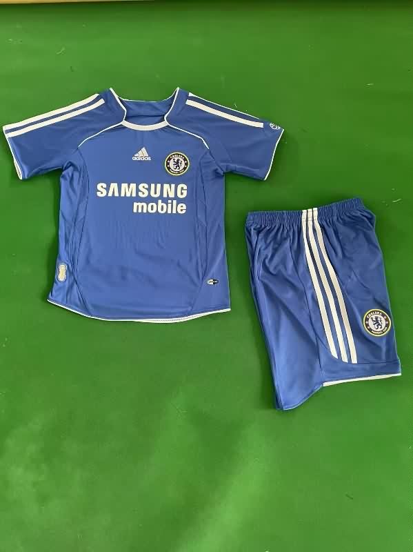 2006/07 Chelsea Home Kids Soccer Jersey And Shorts
