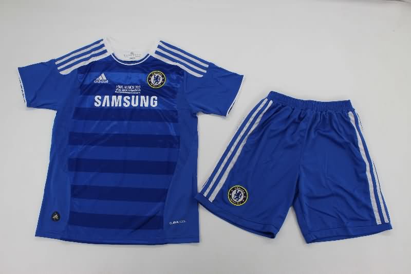 2011/12 Chelsea Home Kids Soccer Jersey And Shorts