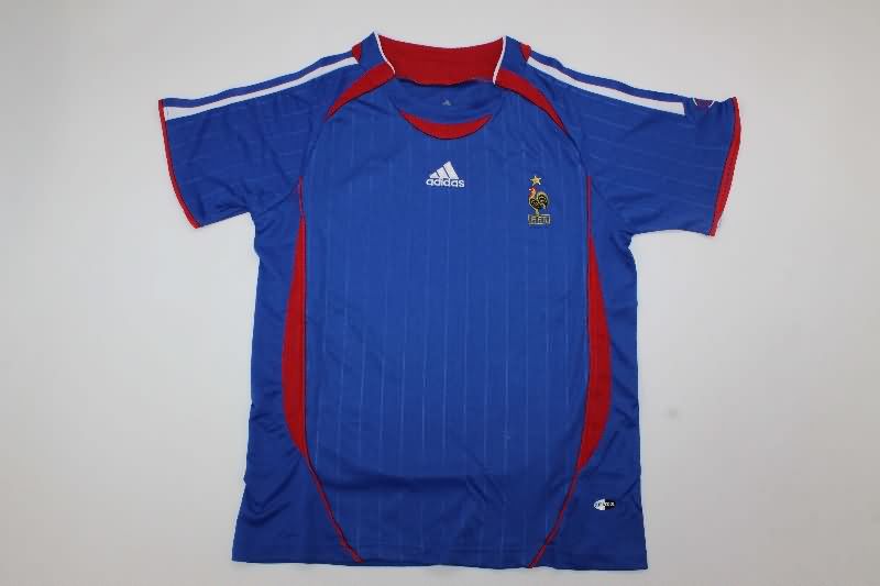 2006 France Home Kids Soccer Jersey And Shorts