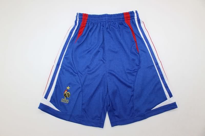 2006 France Home Kids Soccer Jersey And Shorts
