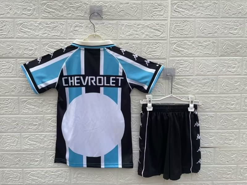 2000 Gremio Home Kids Soccer Jersey And Shorts