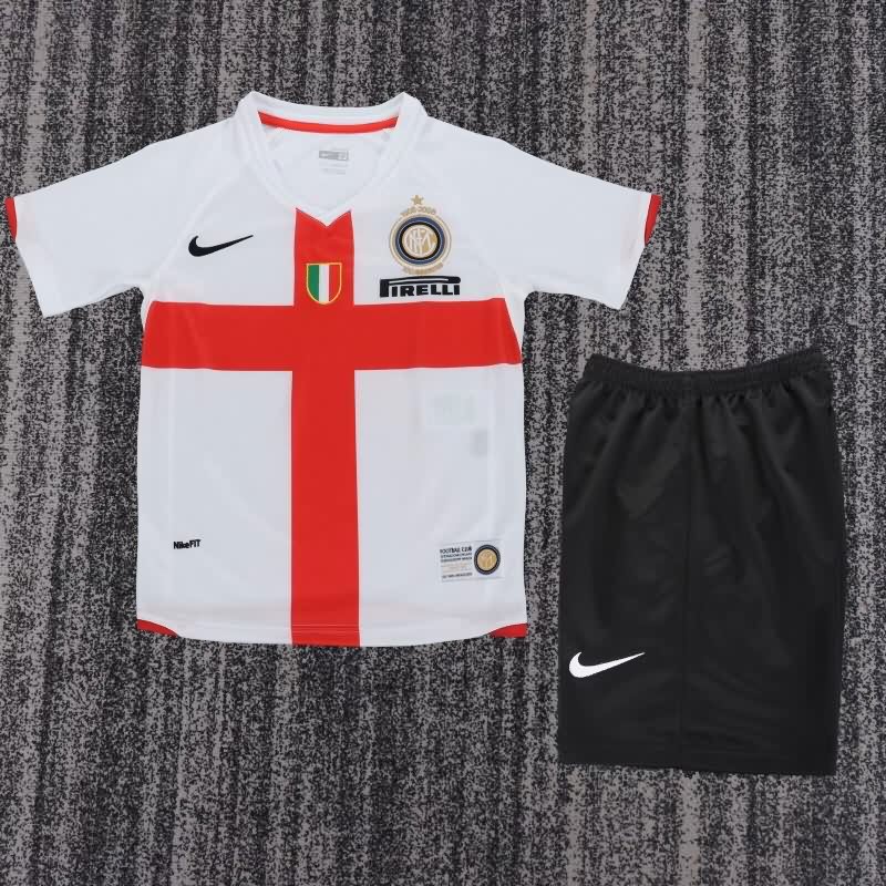 2007/08 Inter Milan Away Kids Soccer Jersey And Shorts