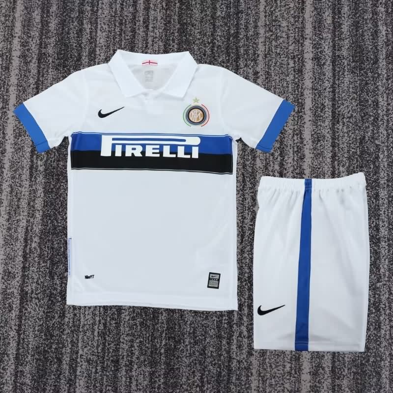2009/10 Inter Milan Away Kids Soccer Jersey And Shorts