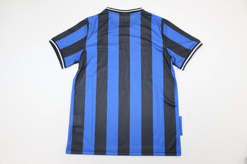 2009/10 Inter Milan Home Kids Soccer Jersey And Shorts