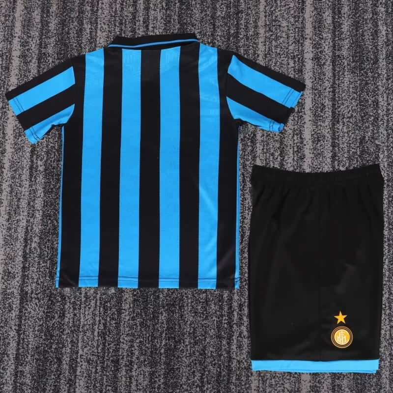 1992/94 Inter Milan Home Kids Soccer Jersey And Shorts