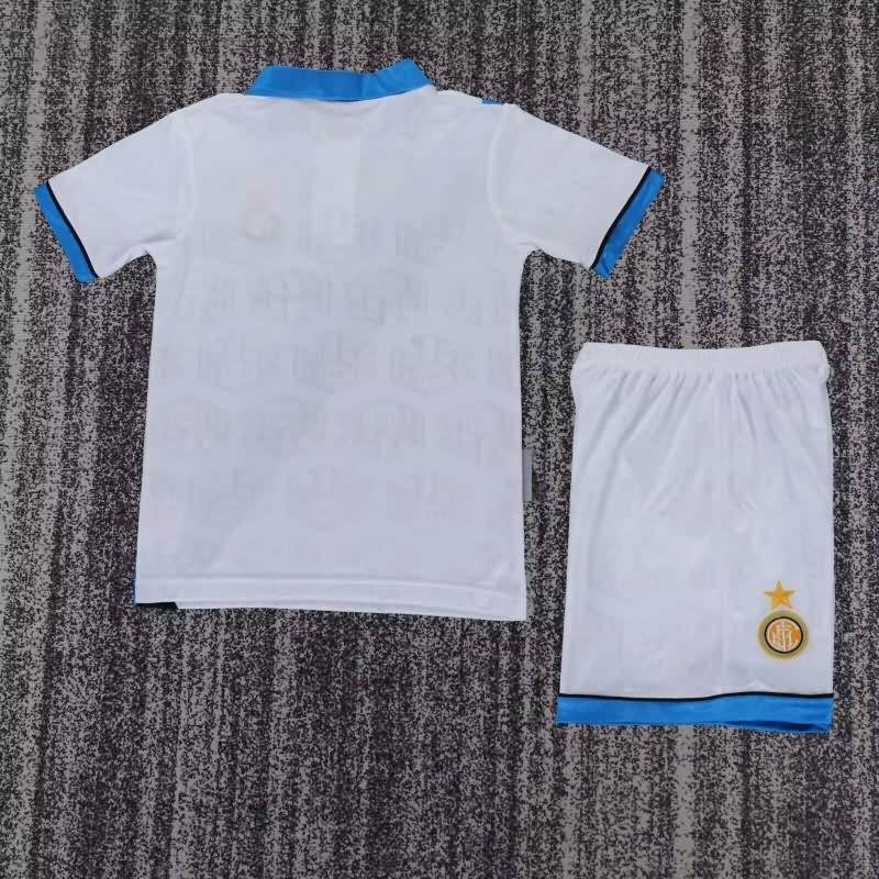 1994/95 Inter Milan Away Kids Soccer Jersey And Shorts