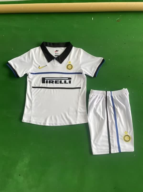 1998/99 Inter Milan Away Kids Soccer Jersey And Shorts