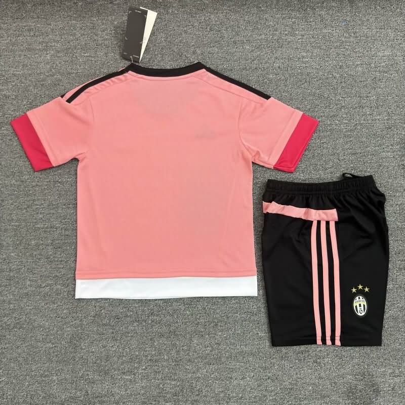 2015/16 Juventus Away Kids Soccer Jersey And Shorts