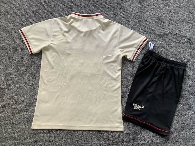 1996/97 Liverpool Away Kids Soccer Jersey And Shorts