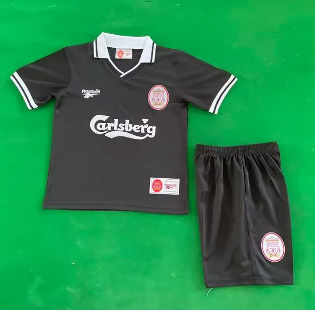1996/97 Liverpool Third Kids Soccer Jersey And Shorts