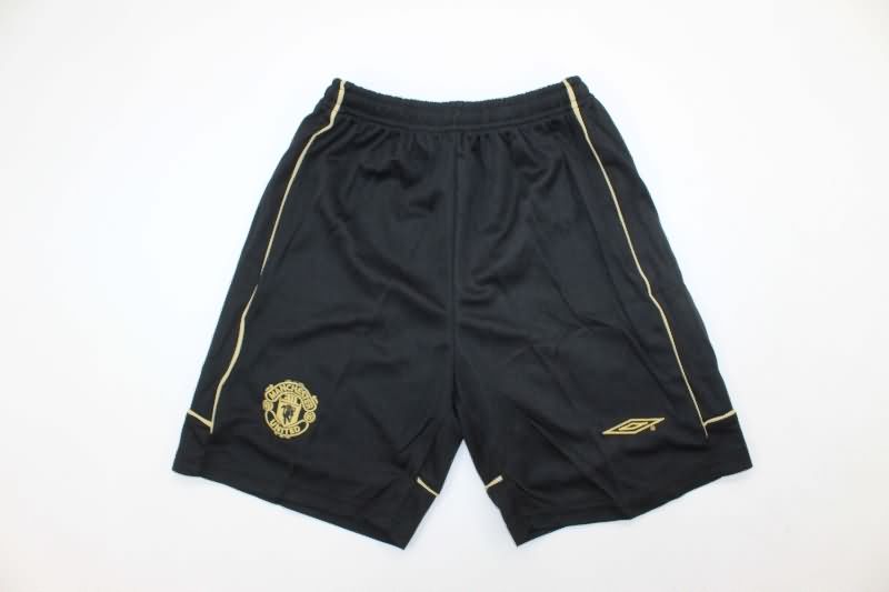 2001/02 Manchester United Away Kids Soccer Jersey And Shorts