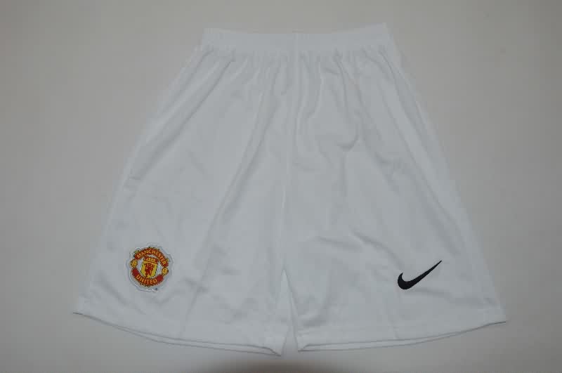 2013/14 Manchester United Home Kids Soccer Jersey And Shorts
