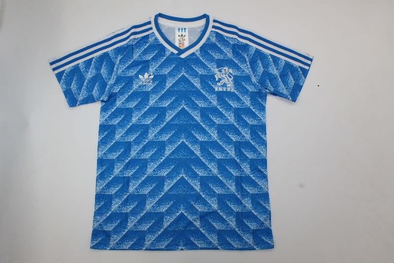 1988 Netherlands Away Kids Soccer Jersey And Shorts