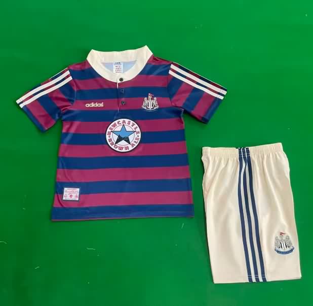 1996/97 Newcastle United Away Kids Soccer Jersey And Shorts