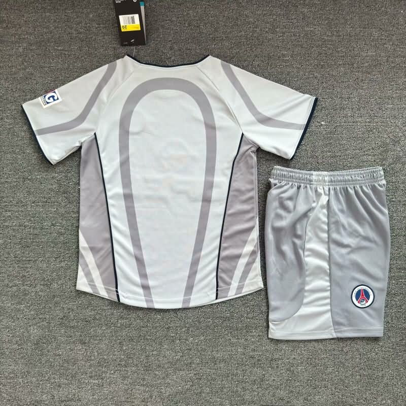 2001/02 Paris St Germain Away Kids Soccer Jersey And Shorts