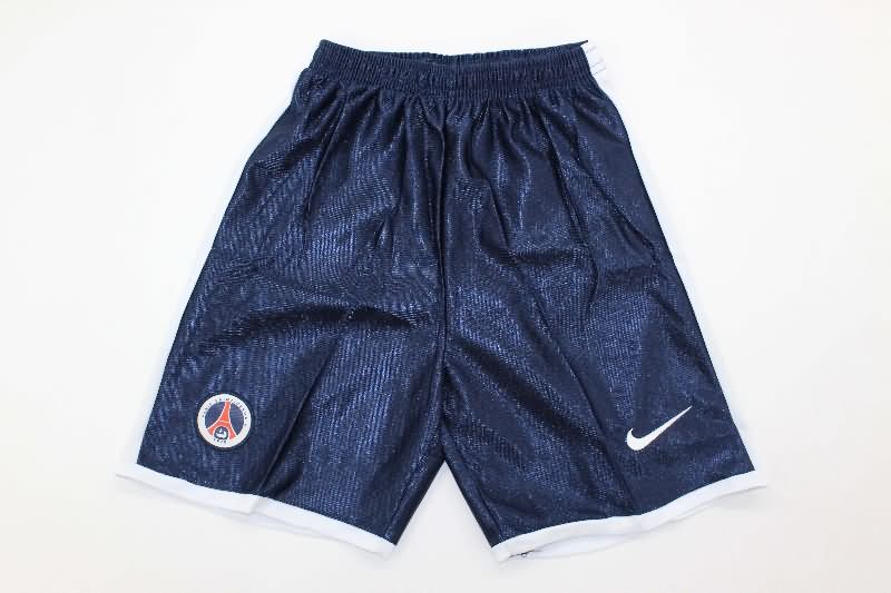 2001/02 Paris St Germain Home Kids Soccer Jersey And Shorts