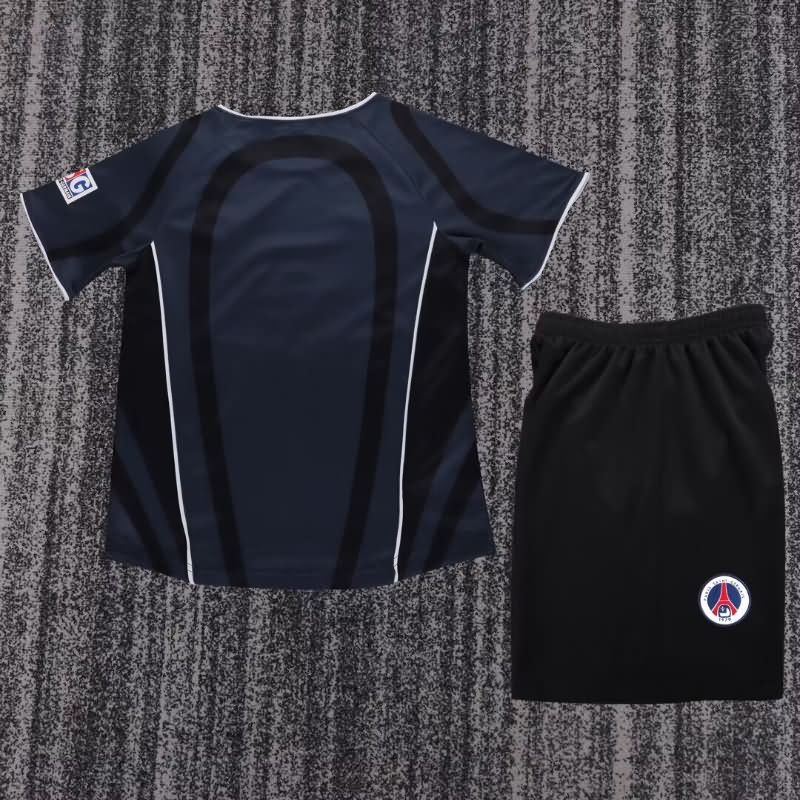 2001/02 Paris St Germain Third Kids Soccer Jersey And Shorts