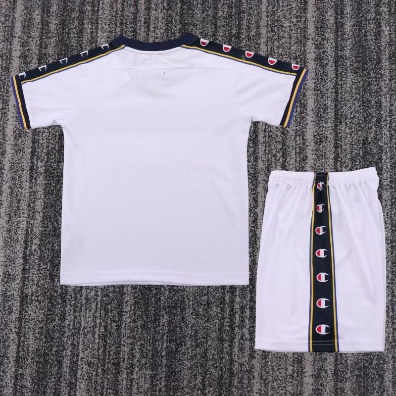 2002/03 Parma Away Kids Soccer Jersey And Shorts