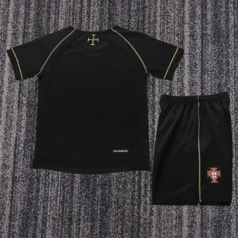 2006 Portugal Away Kids Soccer Jersey And Shorts