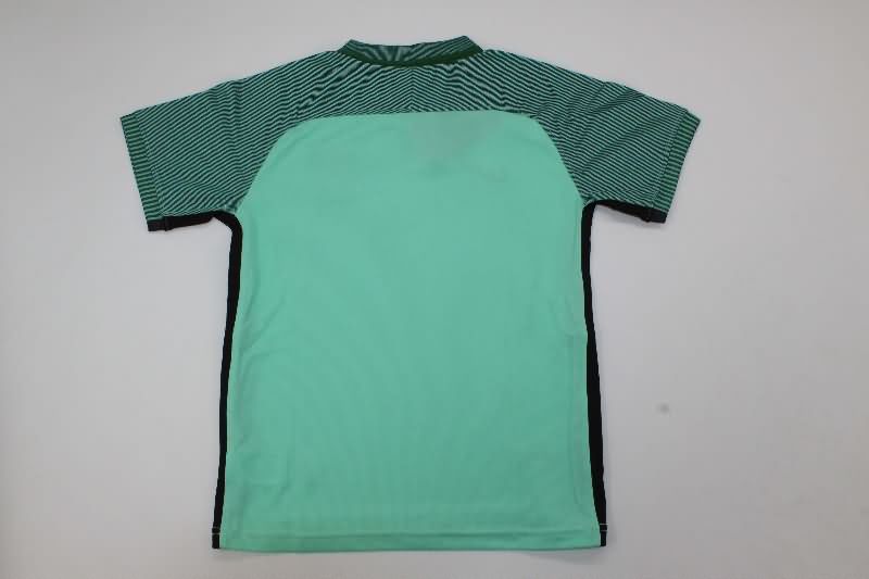 2016 Portugal Away Kids Soccer Jersey And Shorts