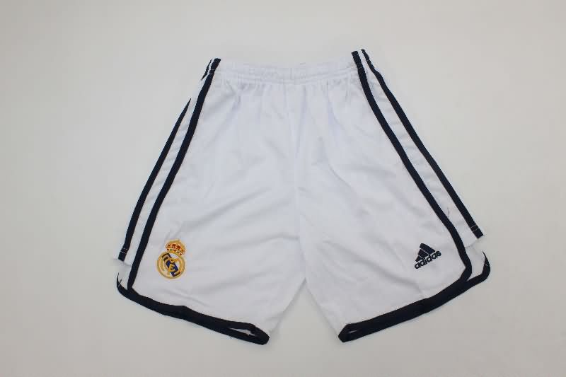 2000/01 Real Madrid Home Kids Soccer Jersey And Shorts