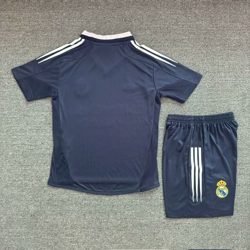 2004/05 Real Madrid Away Kids Soccer Jersey And Shorts