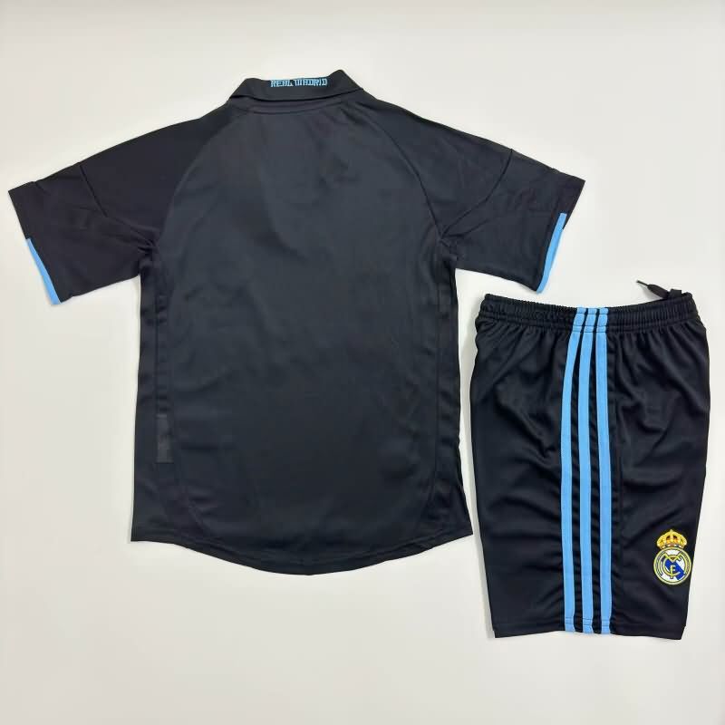 2009/10 Real Madrid Away Kids Soccer Jersey And Shorts