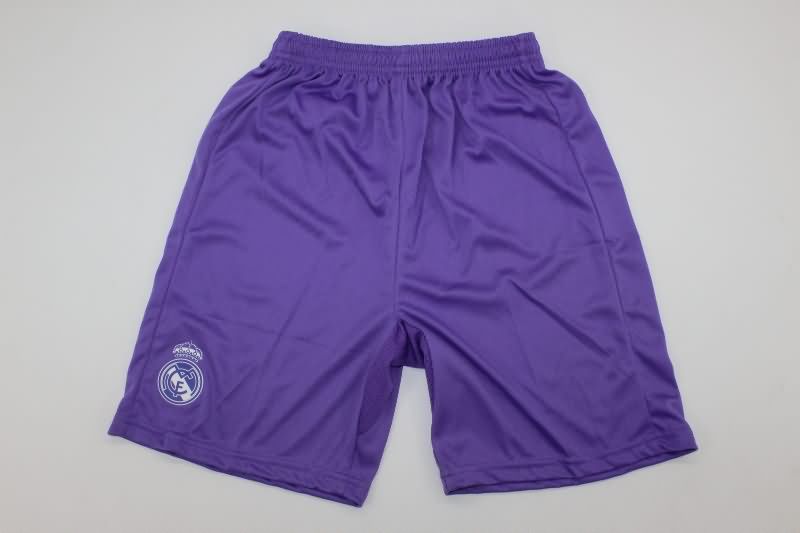 2016/17 Real Madrid Away Long Sleeve Kids Soccer Jersey And Shorts