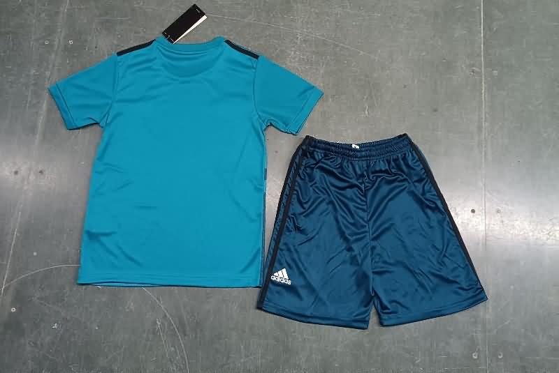 2017/18 Real Madrid Third Kids Soccer Jersey And Shorts