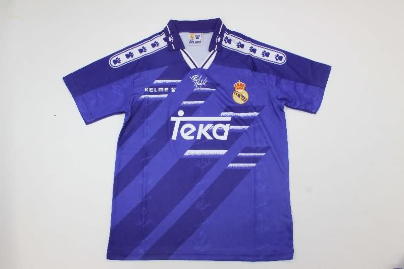 1994/96 Real Madrid Away Kids Soccer Jersey And Shorts