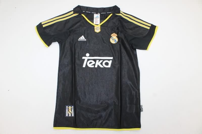 1999/00 Real Madrid Away Kids Soccer Jersey And Shorts