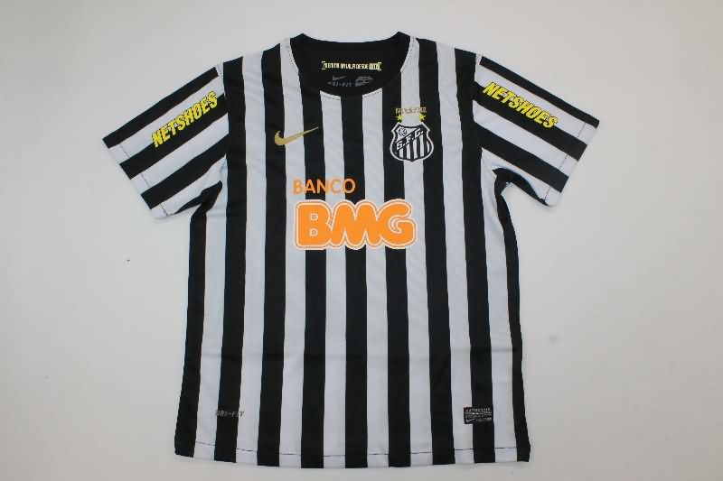 2011/12 Santos Away Kids Soccer Jersey And Shorts