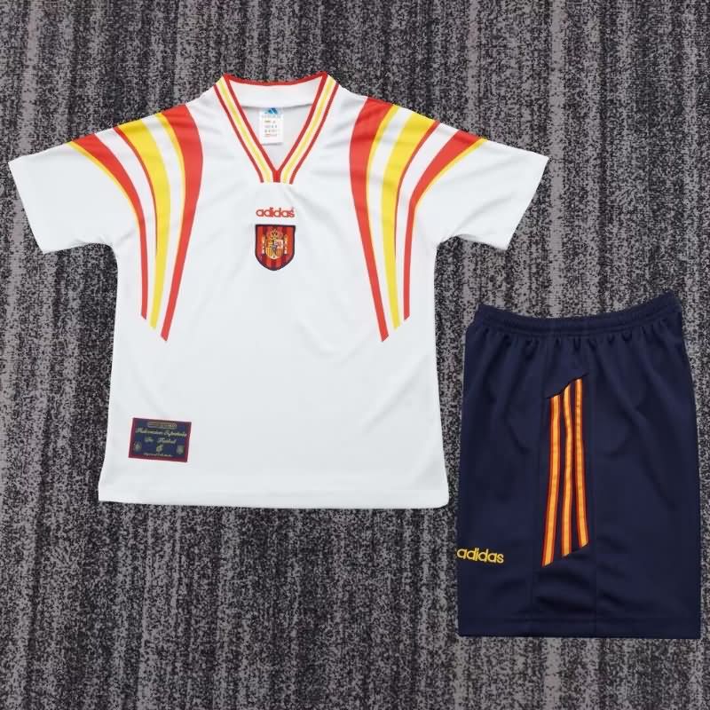 1996 Spain Third Kids Soccer Jersey And Shorts