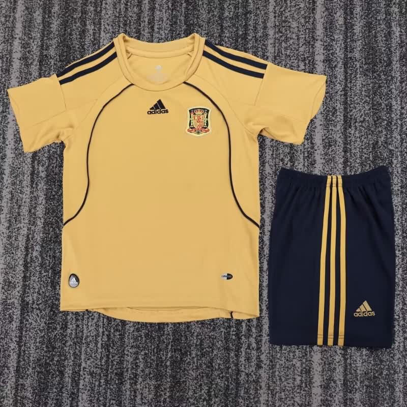2008 Spain Away Kids Soccer Jersey And Shorts 2008 Spain Away Kids Soccer Jersey And Shorts
