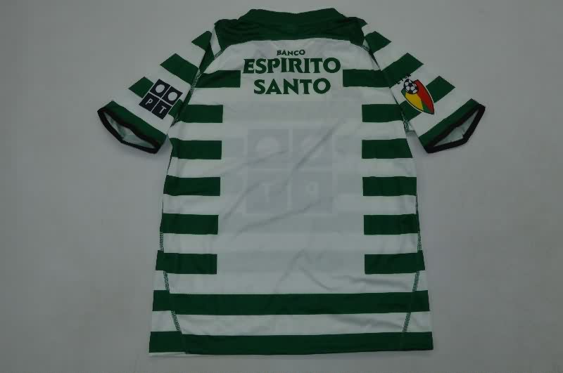 2003/04 Sporting Lisbon Home Kids Soccer Jersey And Shorts