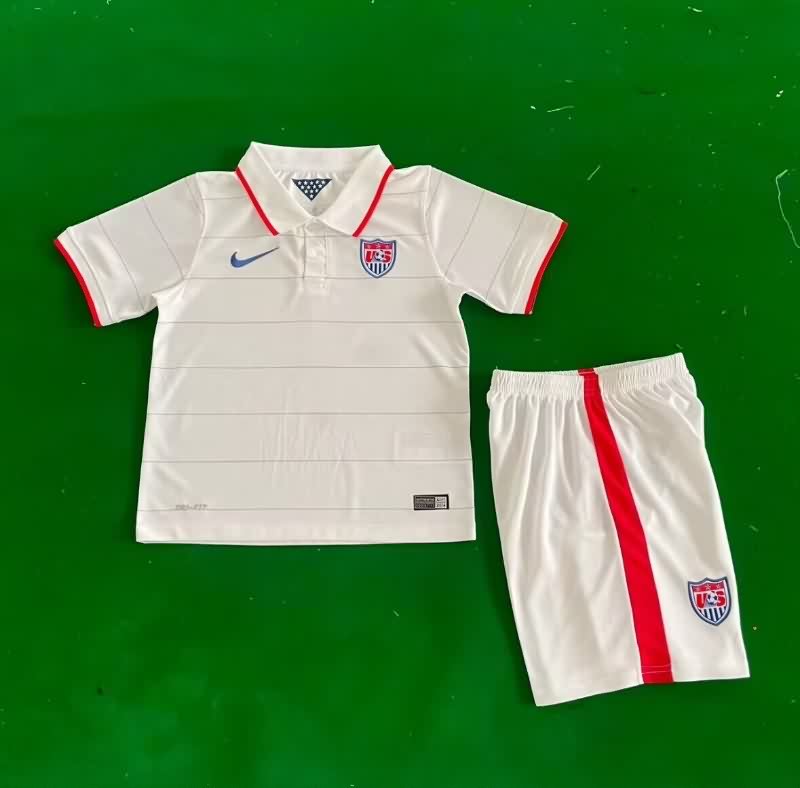 2014 USA Home Kids Soccer Jersey And Shorts 2014 USA Home Kids Soccer Jersey And Shorts