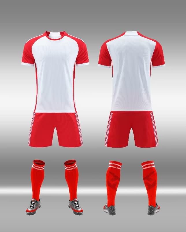 Blank Soccer Team Uniforms 001
