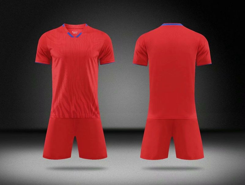 Blank Soccer Team Uniforms 093