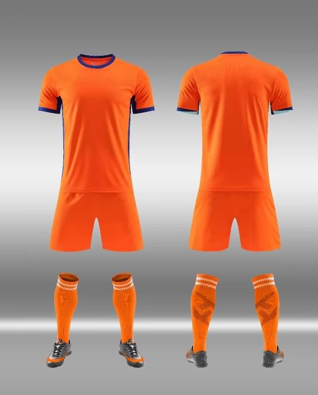 Kids Blank Soccer Team Uniforms 049